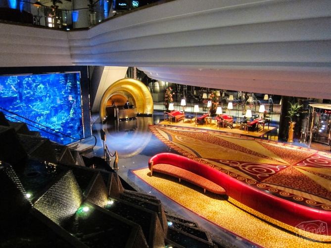 Inside the Burj Al Arab- the world's only 7-Star hotel