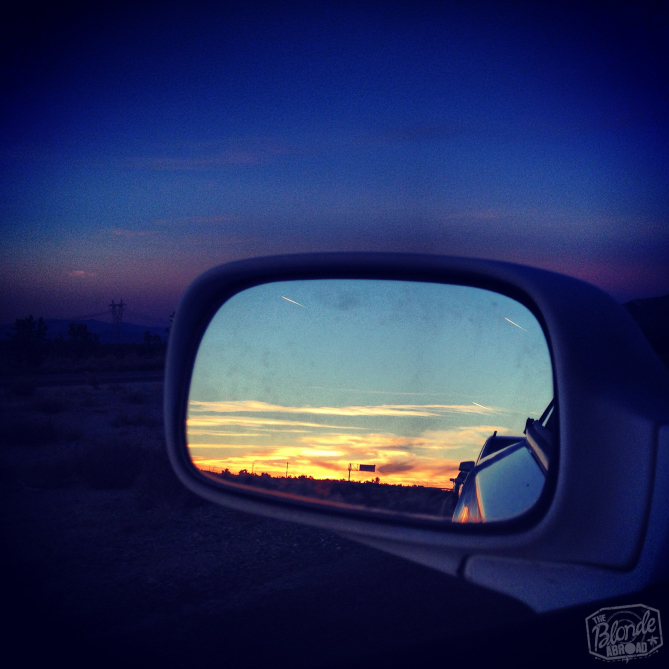 Driving to Vegas