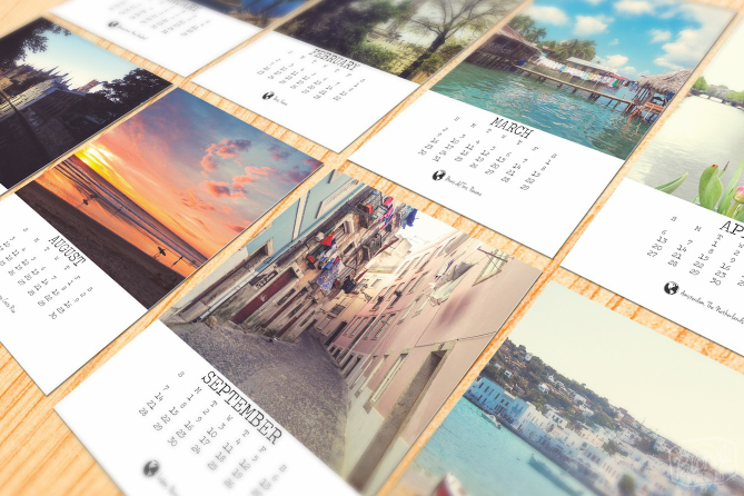 2014 Wanderlust Calendar