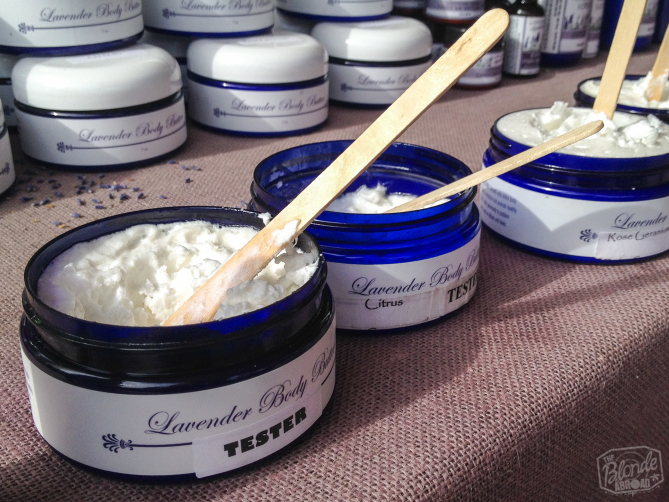Sweet smelling body butter