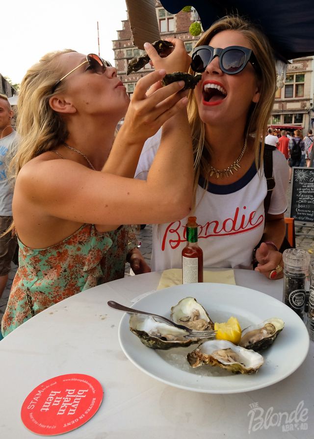 Oysters in Ghent