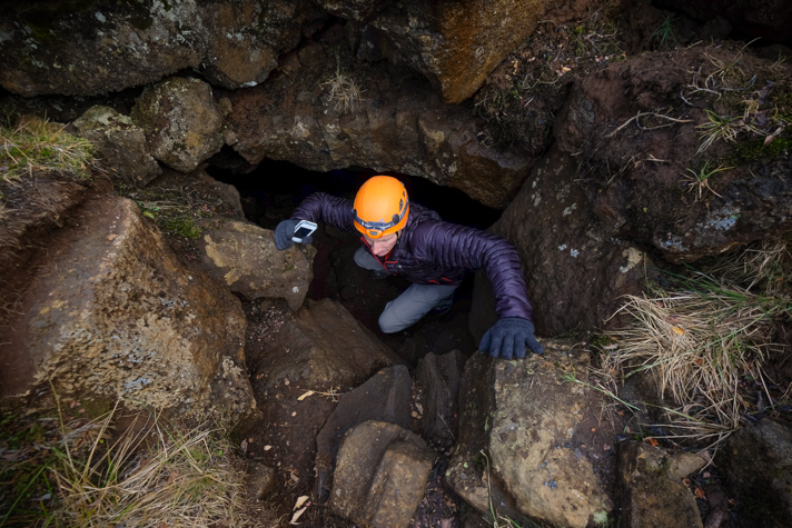 Lava Tube Caving Iceland