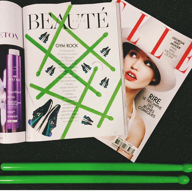 POUND in Elle Paris