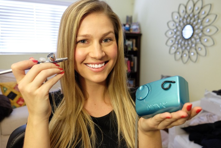 Airbrush Makeup for Travel