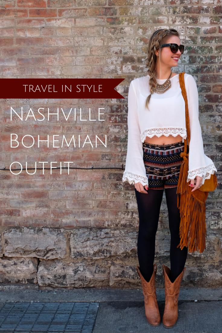 Travel Outfit Inspiration Nashvile Bohemian