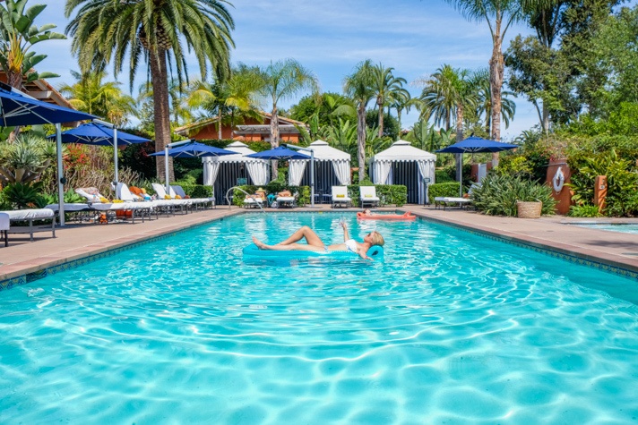 Pool at Rancho Valencia