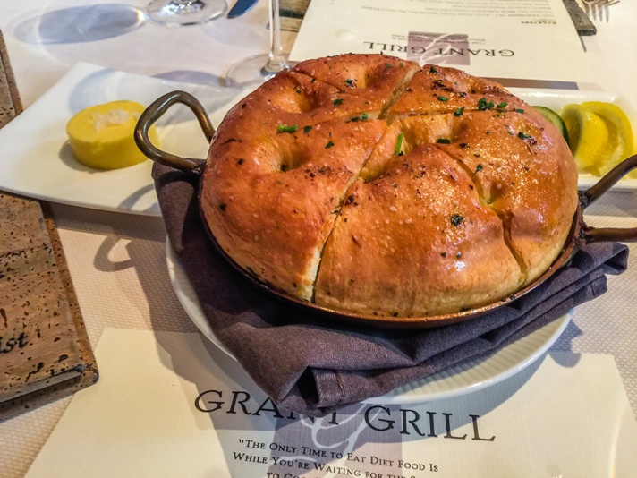 Dinner at the US Grant Hotel