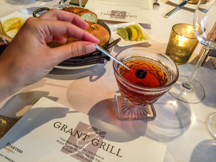 Cocktails at the US Grant Hotel