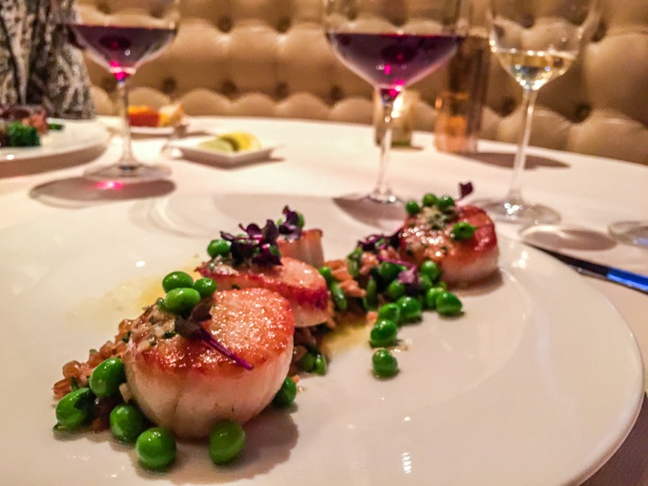 Dinner at the US Grant Hotel