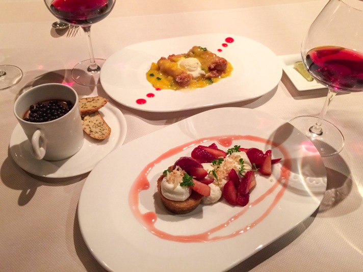 Dinner at the US Grant Hotel