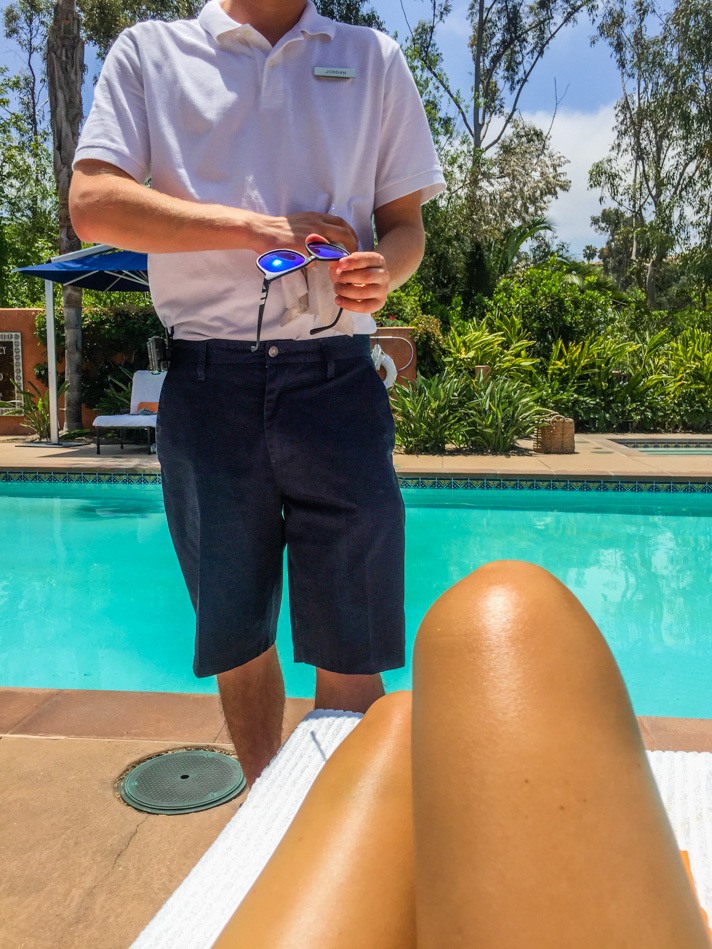 Pool at Rancho Valencia Resort