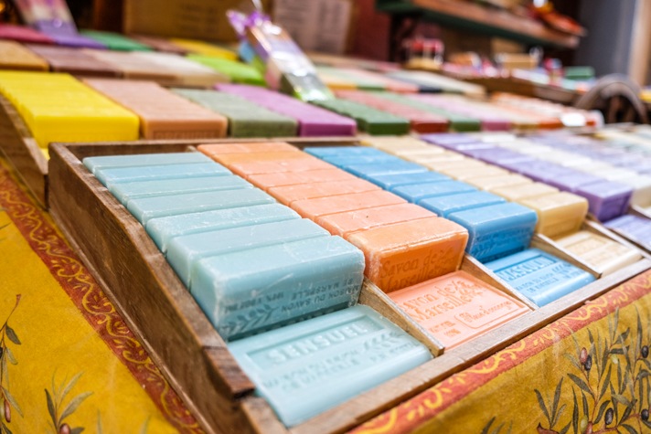 Nice, France Soap in Market