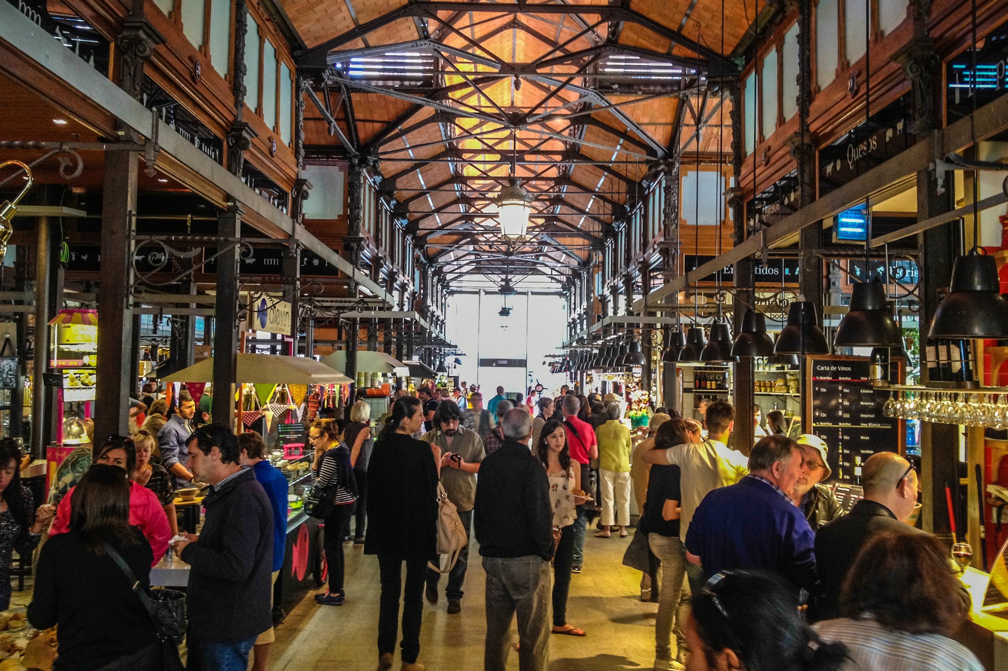 Market in Madrid