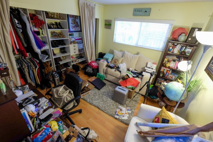 Home Office Renovation Before