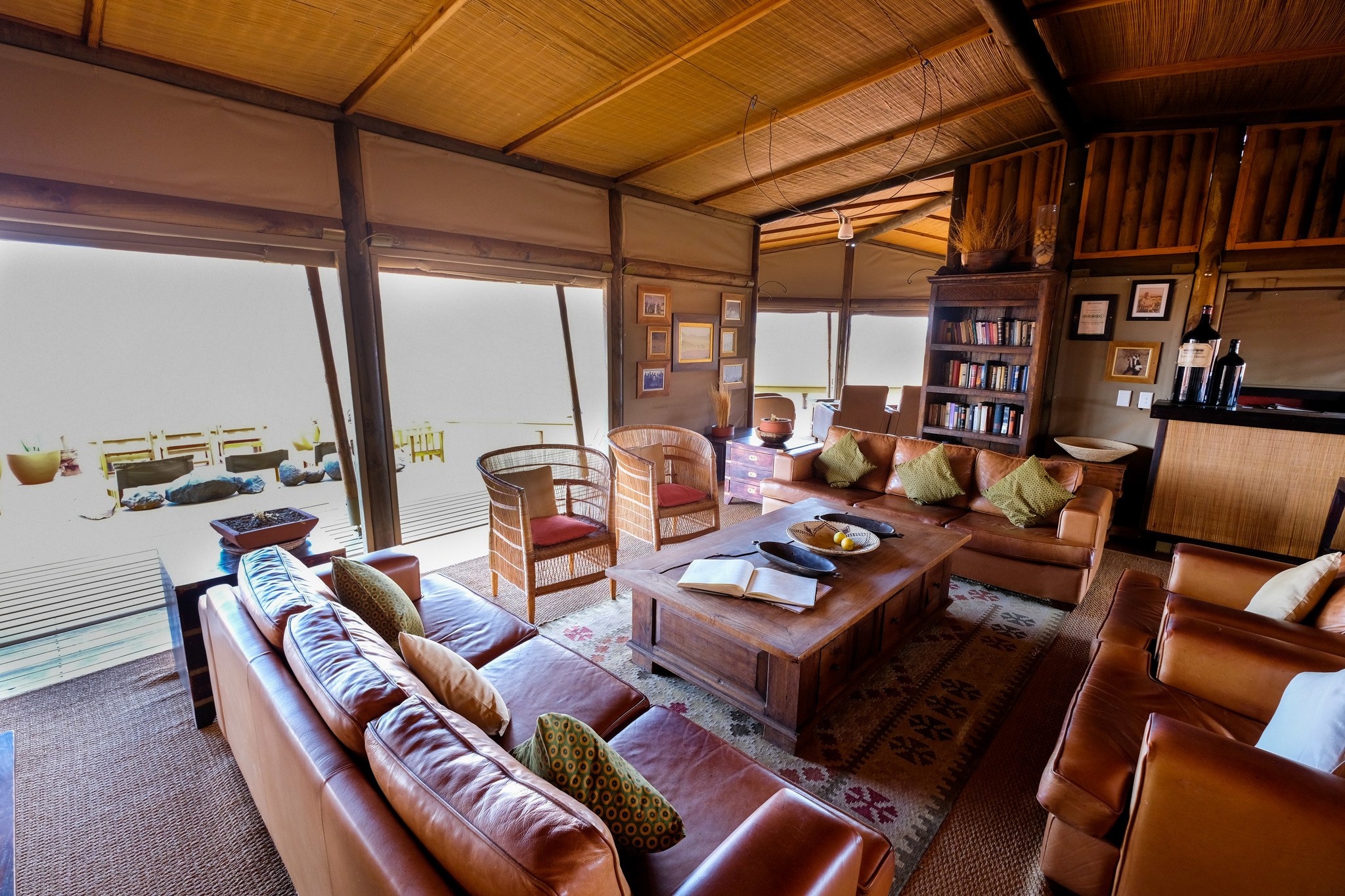wolwedans dunes lodge living room