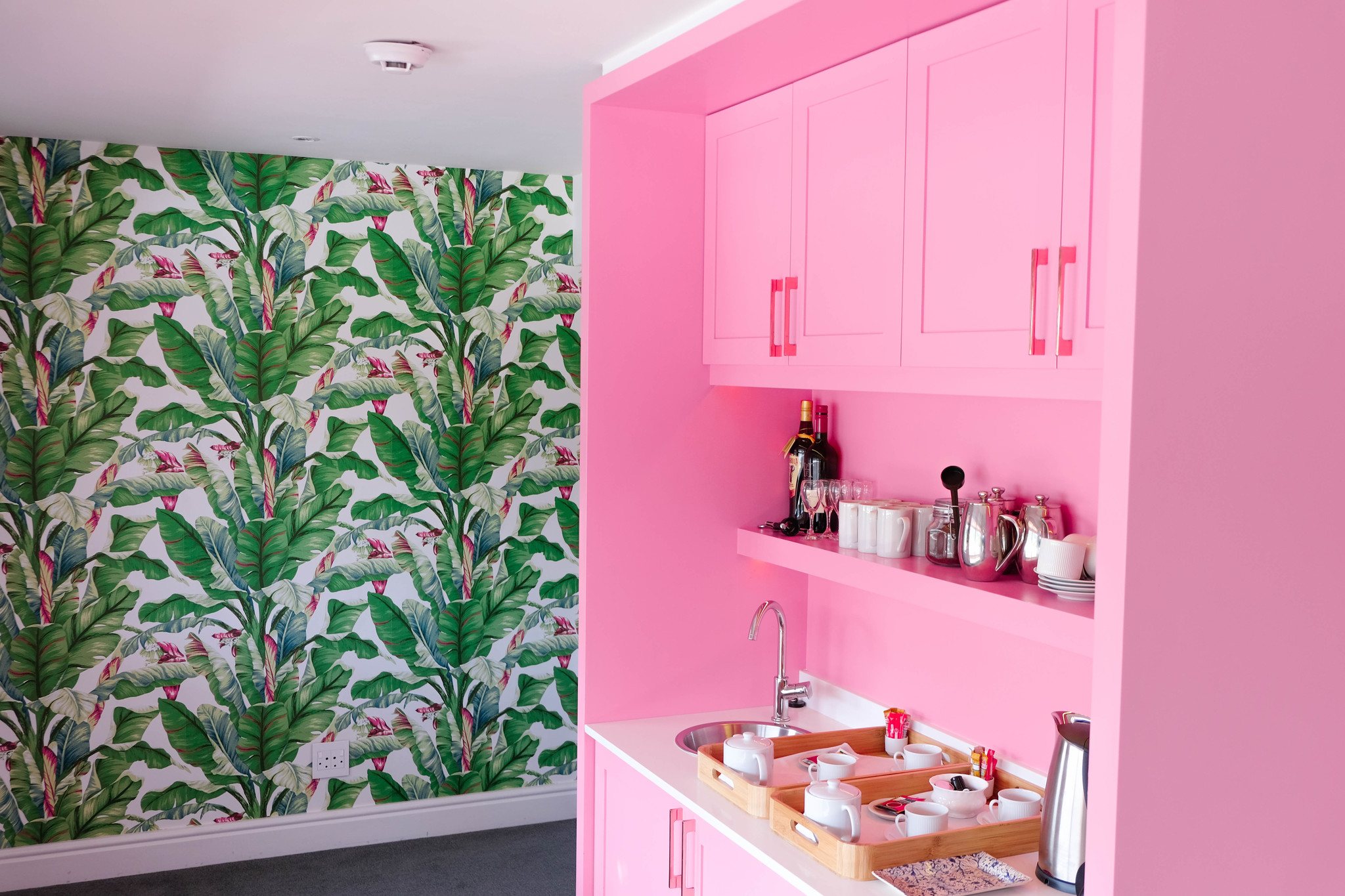 kitchen inside one marine drive hotel