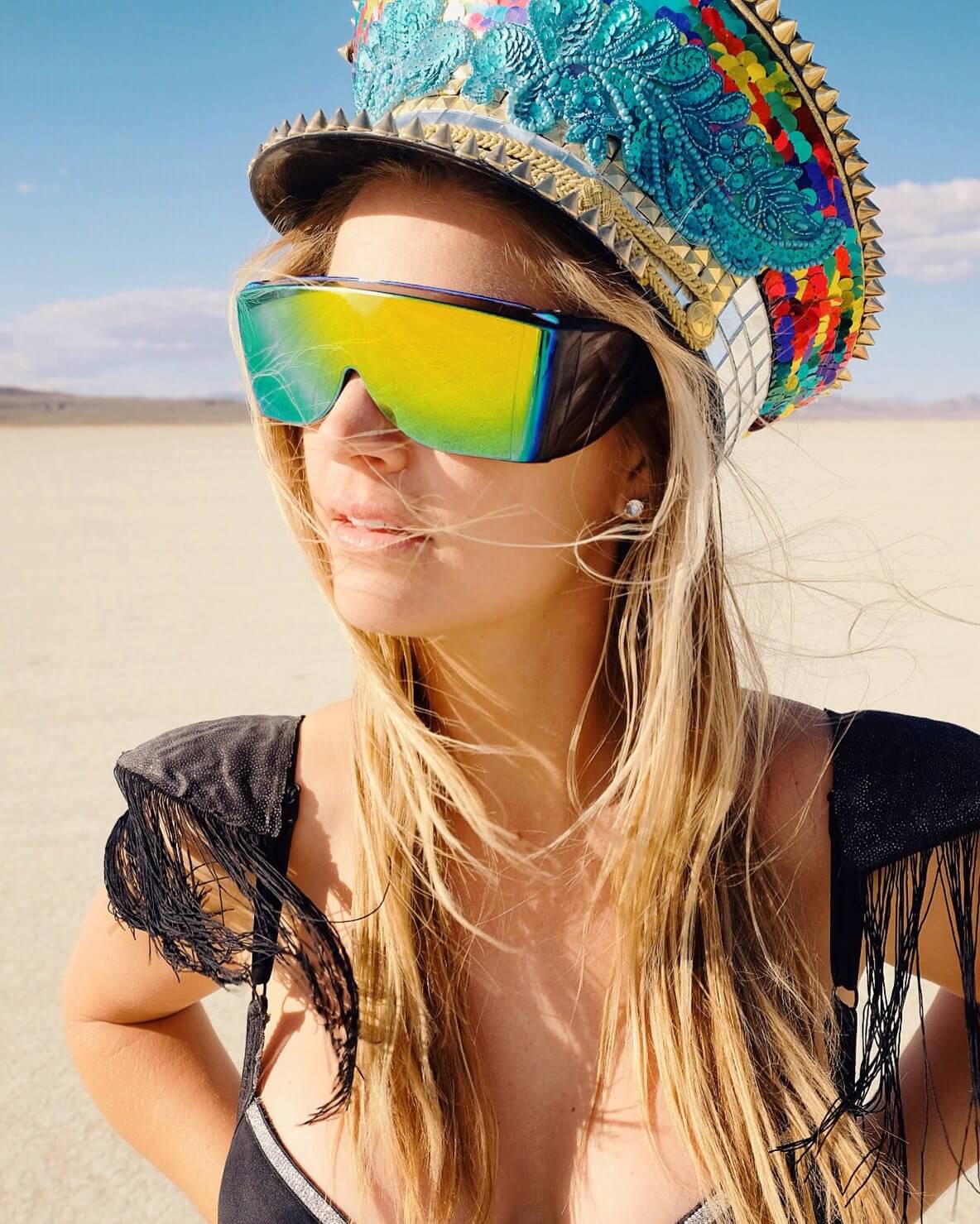 Burning Man Rainbow Outfit