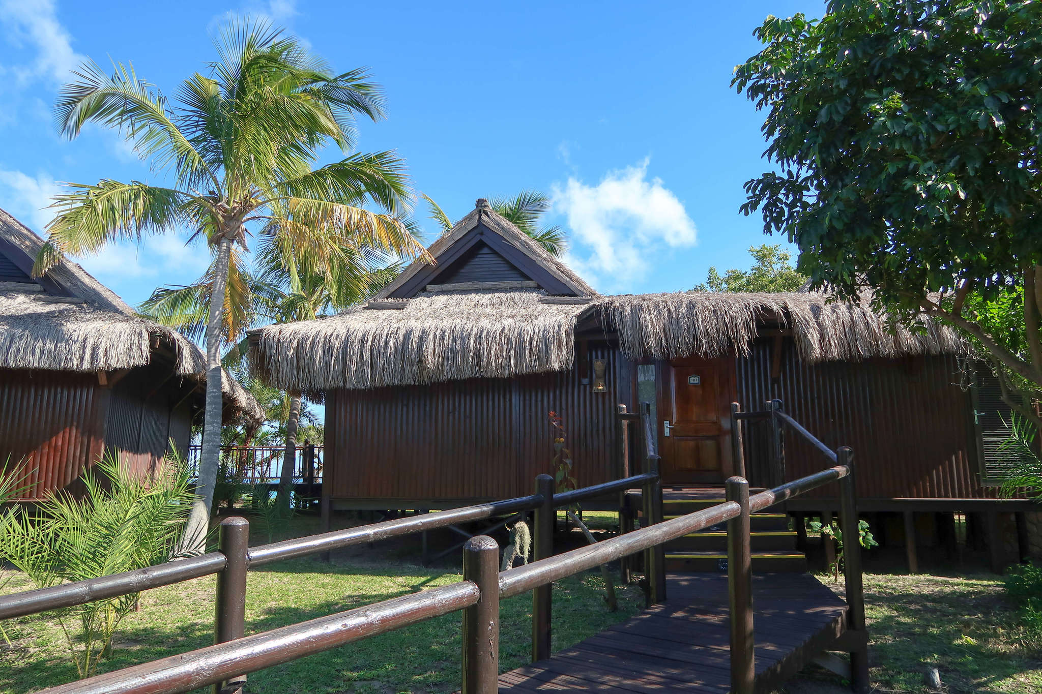 Outside of room at Anatara Bazaruto