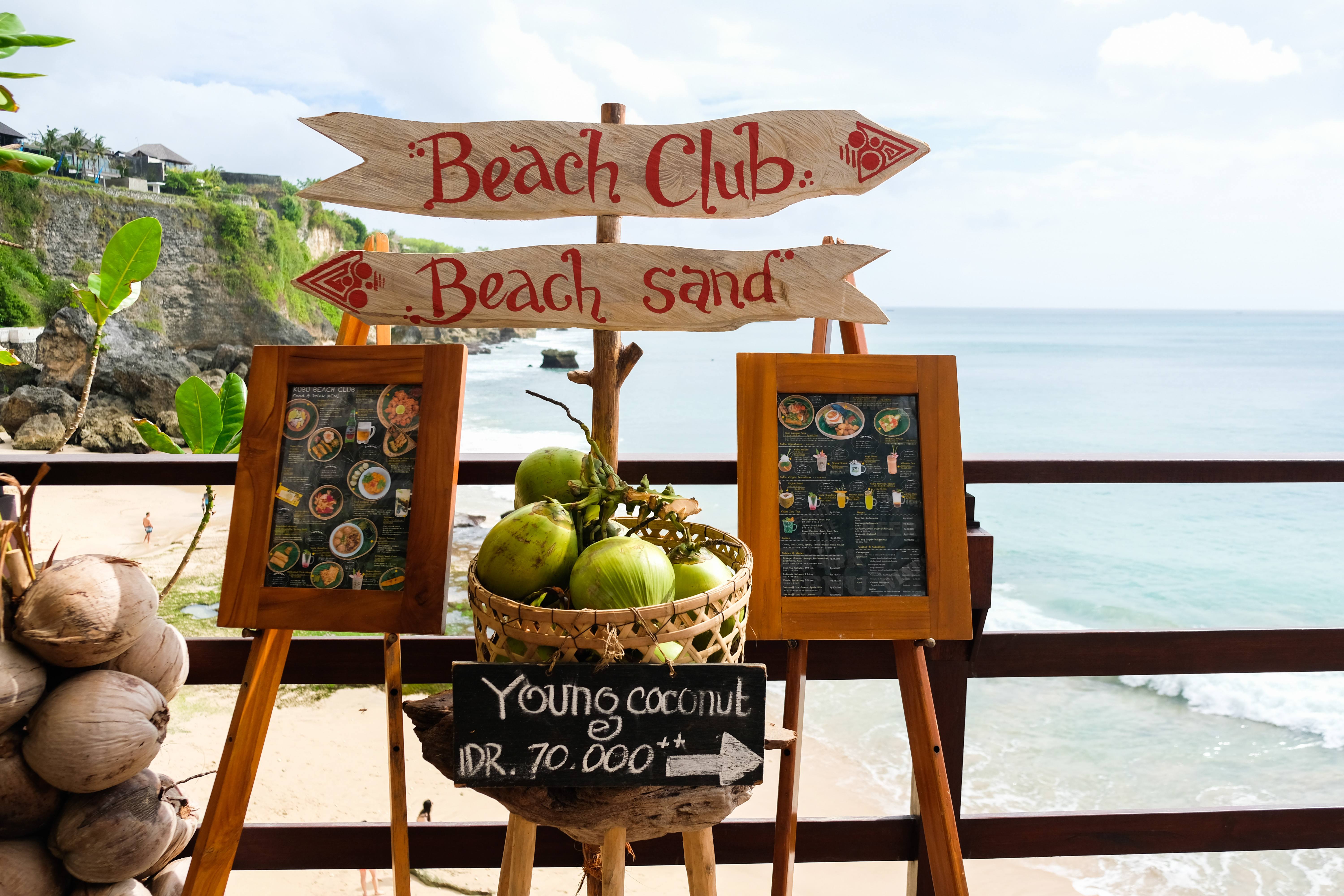 Beach Club Sign