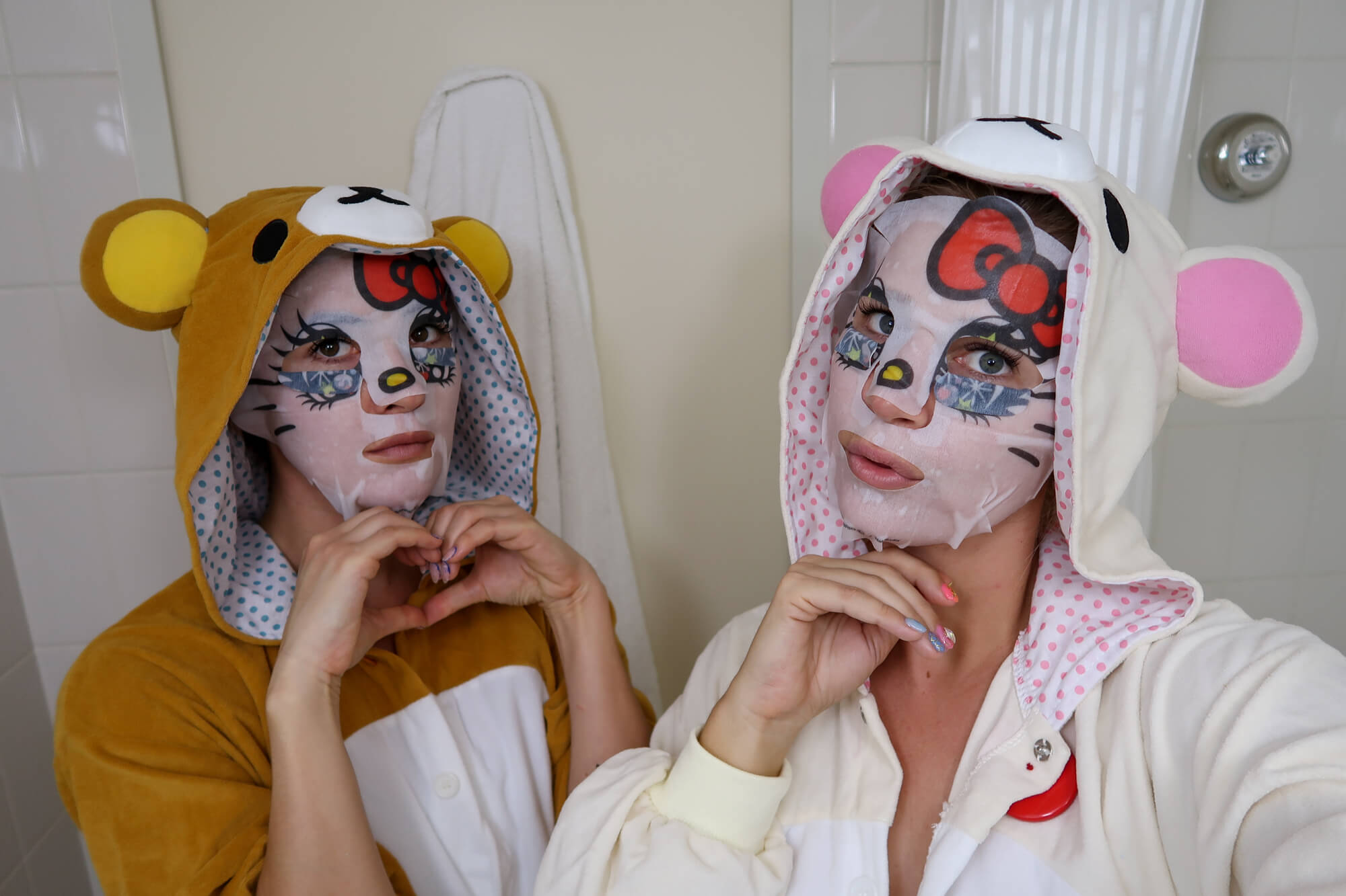 sanrio face mask