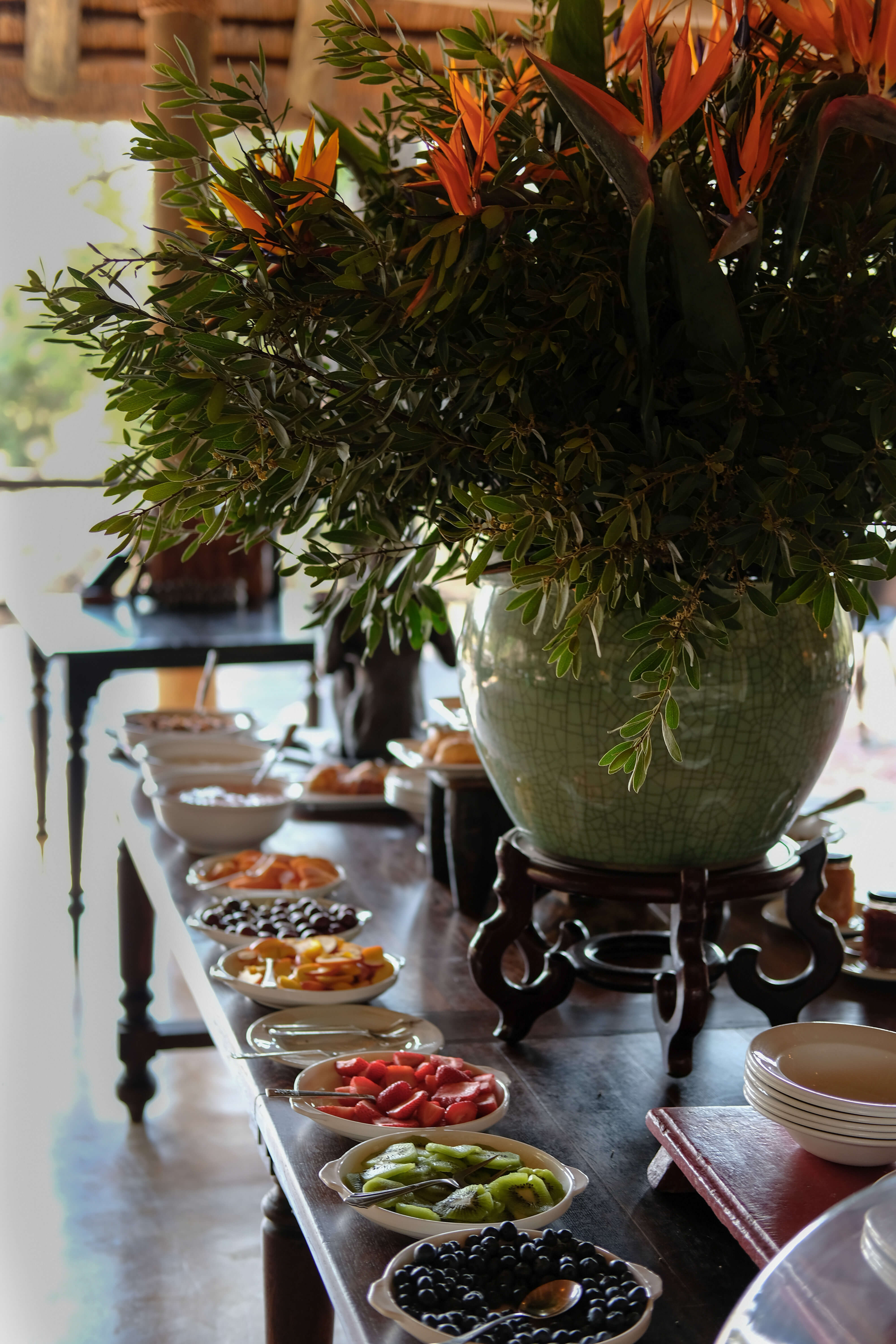 Food at the royal malewane
