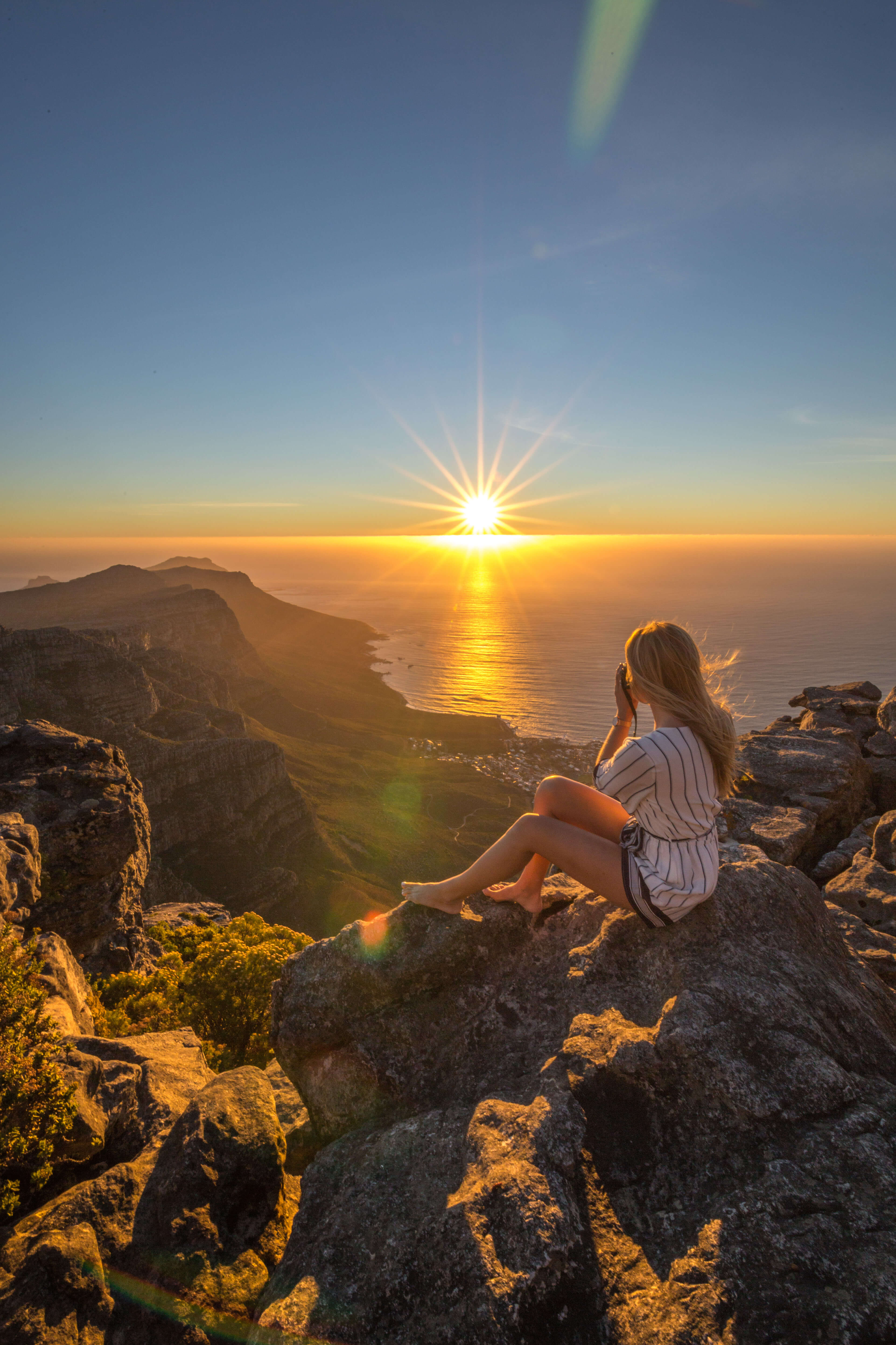 sunset in south africa