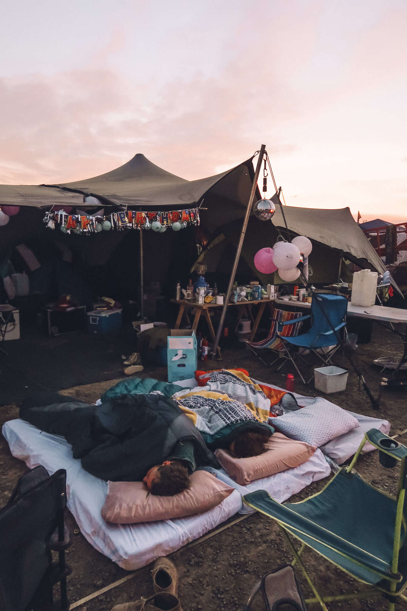 Tents at AfrikaBurn