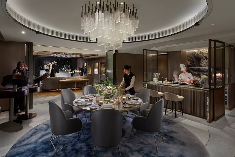 Food at Landmark Mandarin Oriental