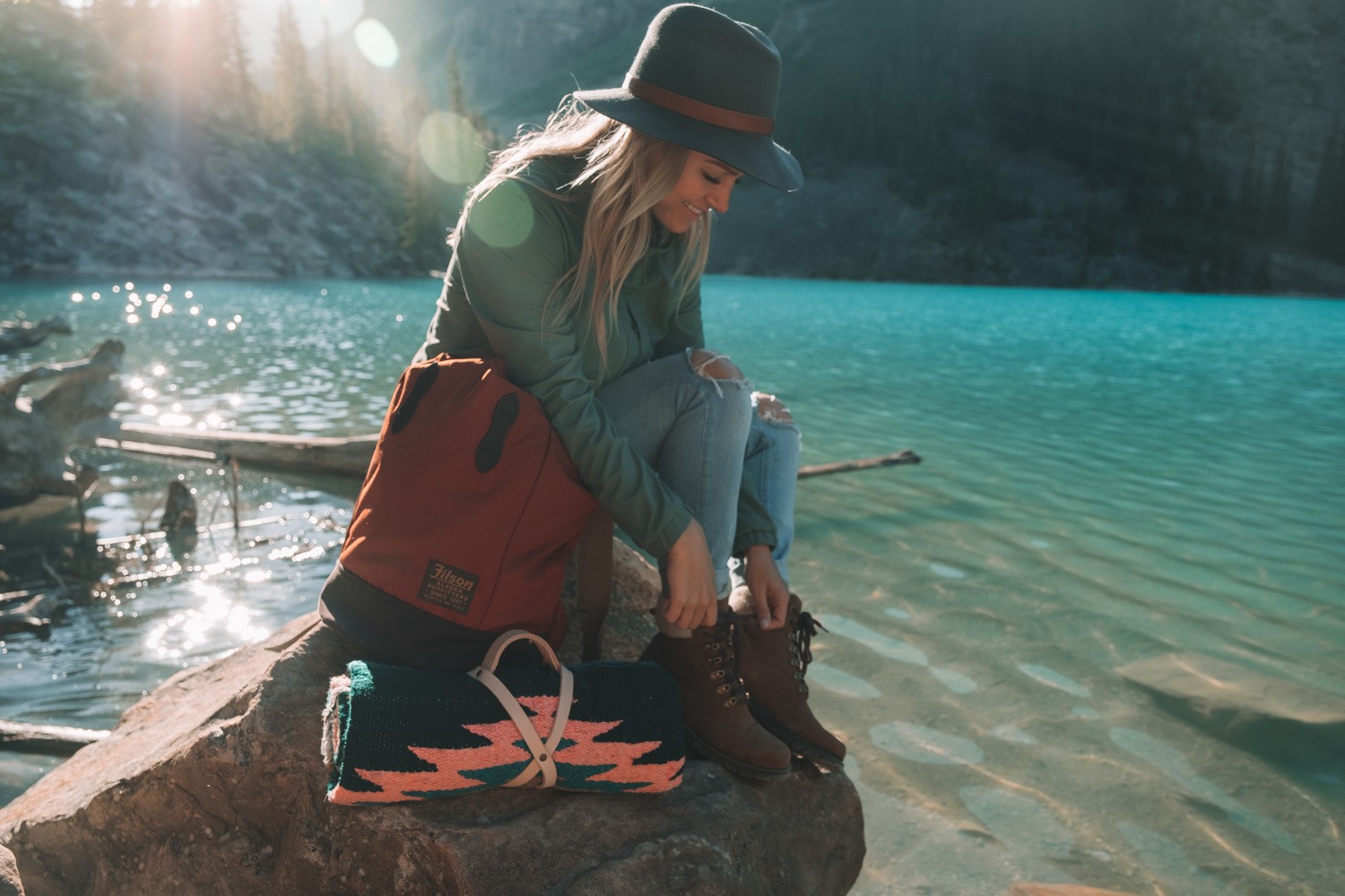 Cute Outdoors Outfit in Canada