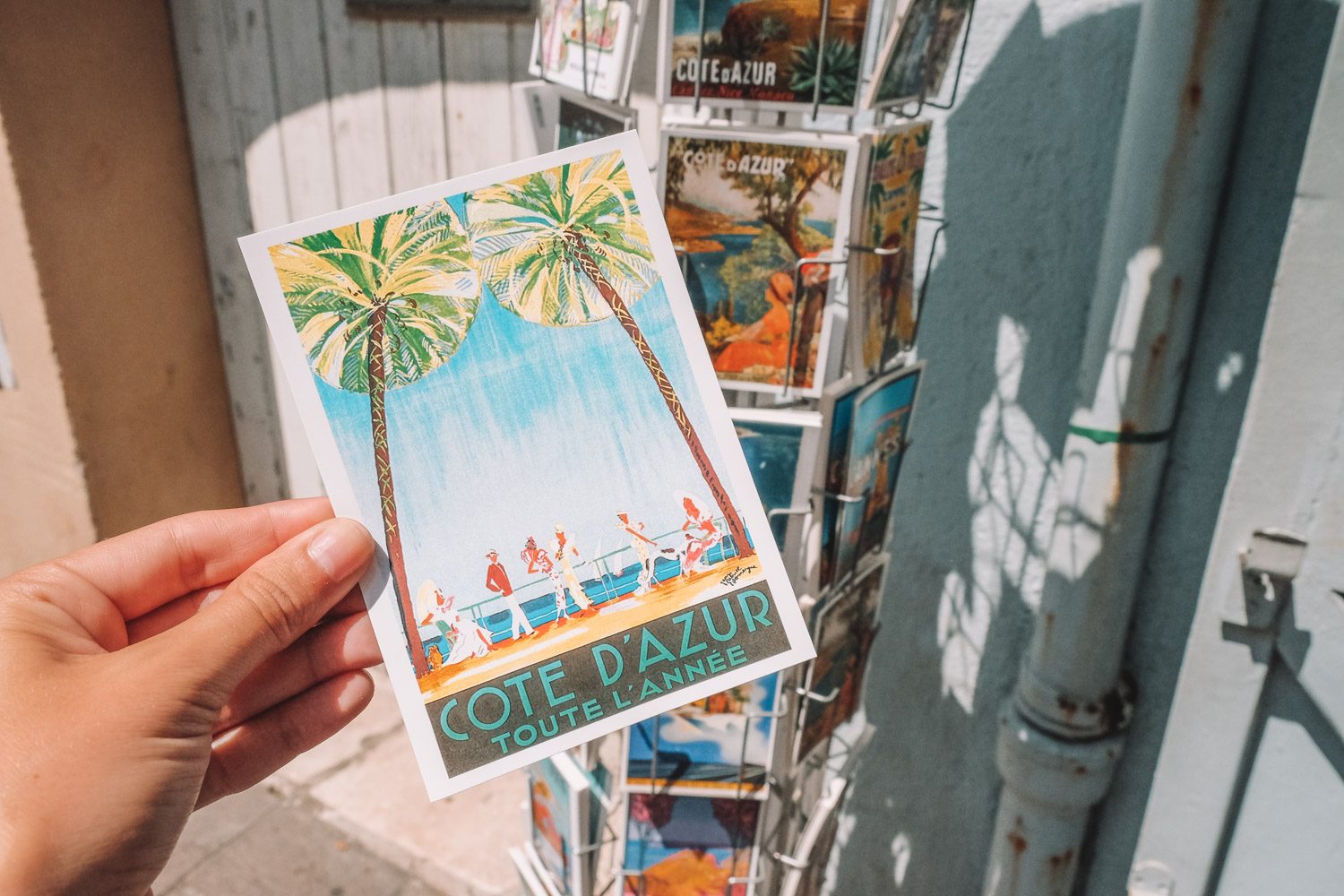 Cote d'Azur Postcard