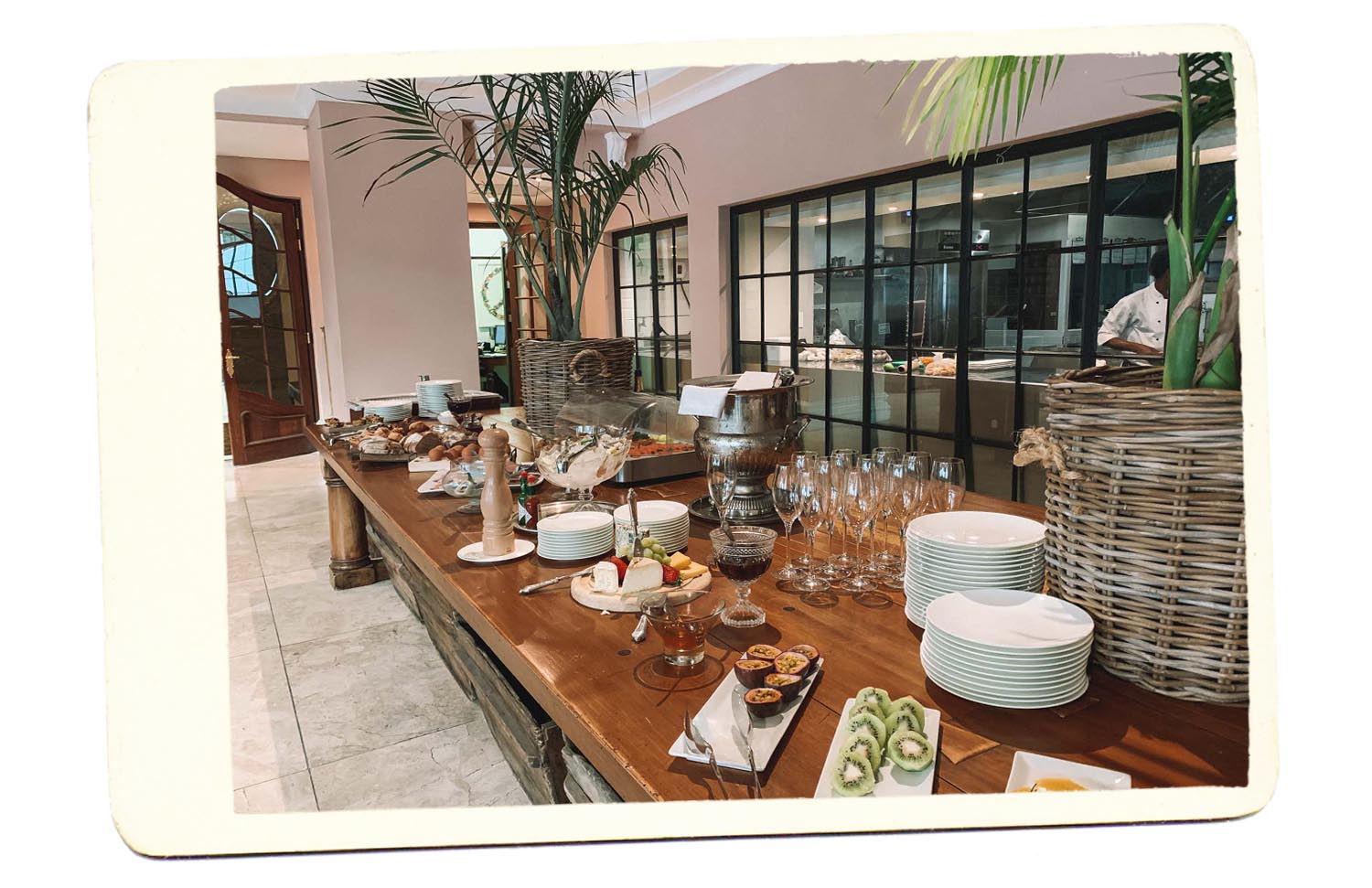 lanzerac wine estate breakfast