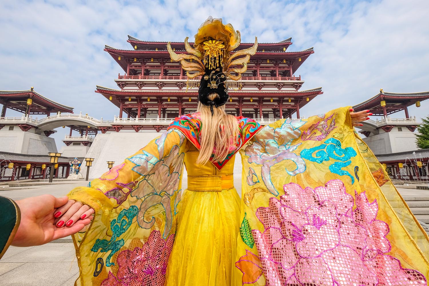 Blonde Girl China