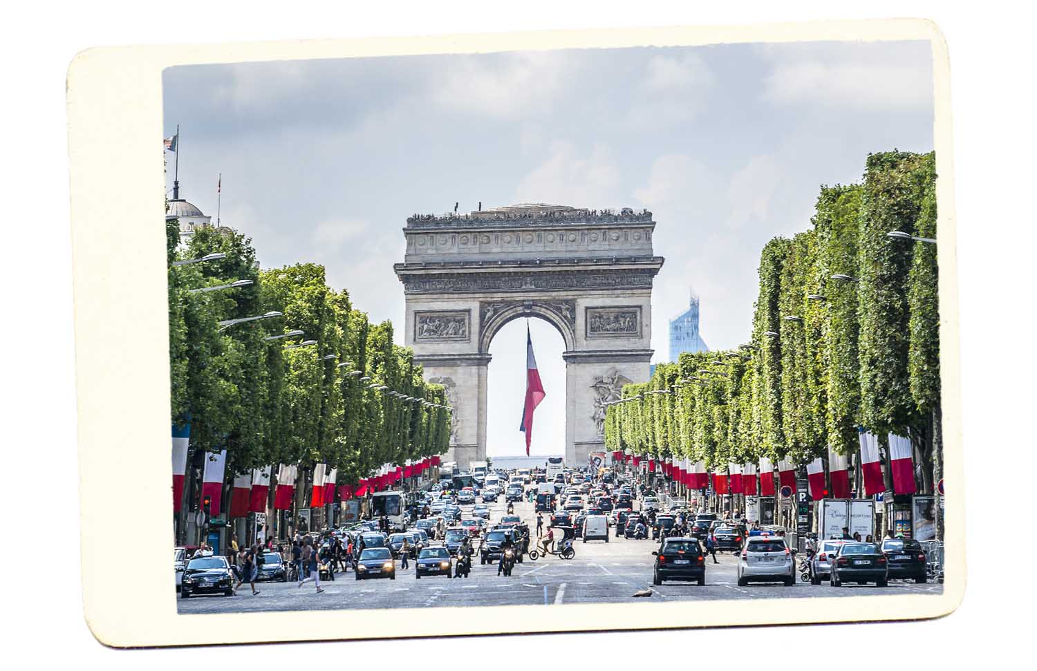 champs elysees france