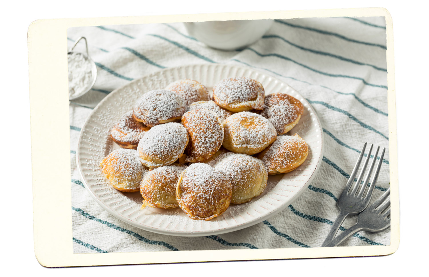 Poffertjes dutch pancakes