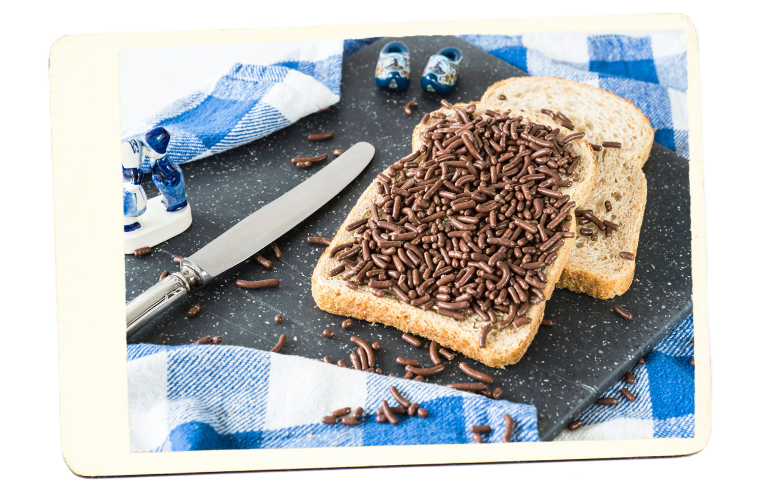 hagelslag dutch chocolate bread