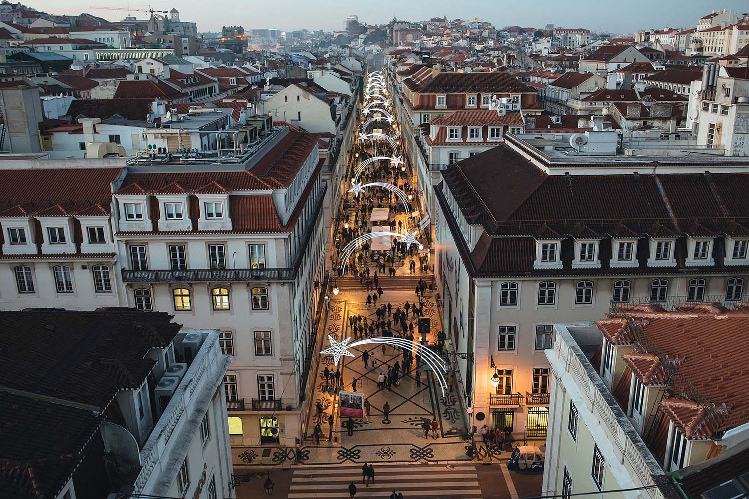lisbon portugal christmas winter