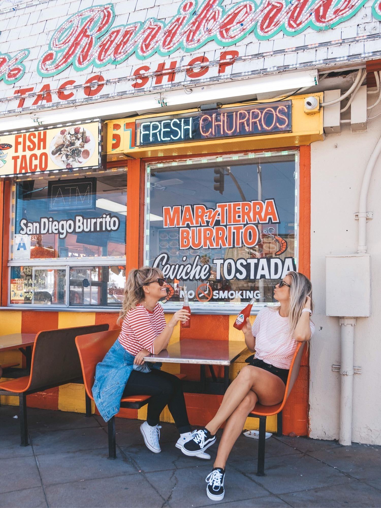 California Road Trip San Diego Taco Stand