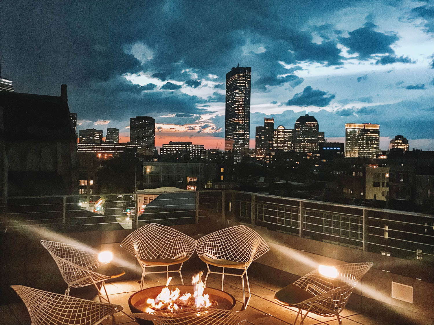 Boston at Night